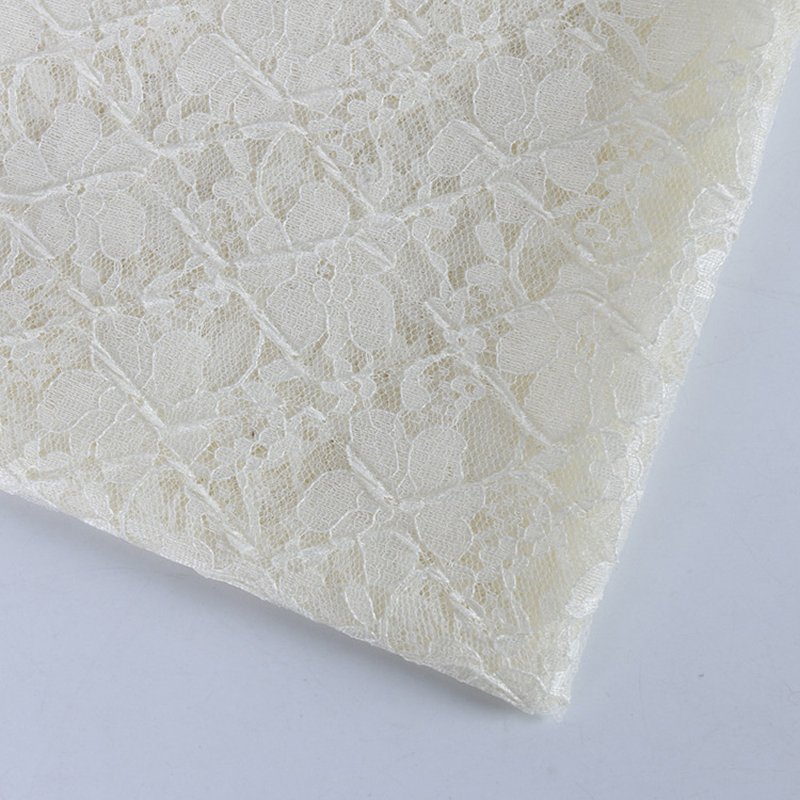 Lace Fabric Dress Cutwork Polyester for Women's Wear Wholesale Supplie 12